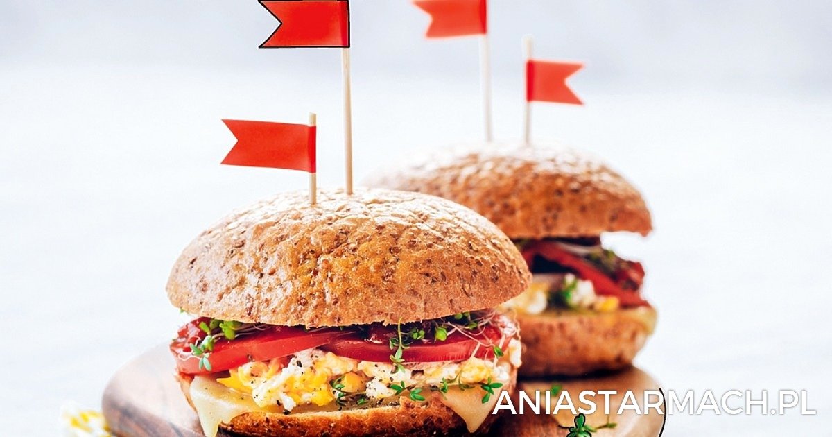 Burgery z jajecznicą
