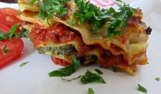 Doskonała lasagne i fasolka szparagowa